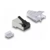 DeLOCK RJ45 Modularstecker Cat.6 50 Stück Set mit robustem Rasthebel