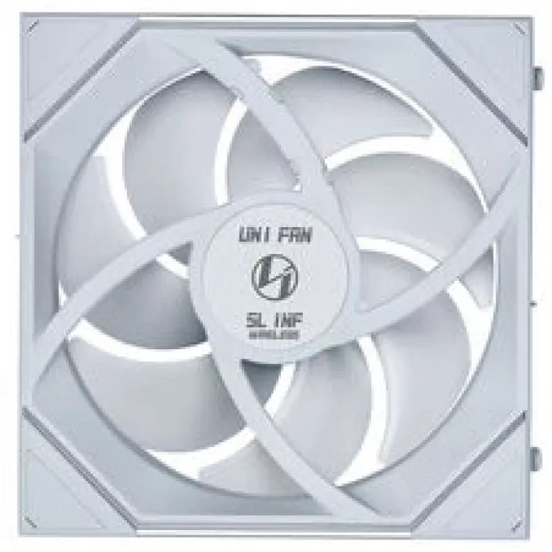 Lian Li UNI FAN SL-INF Wireless ARGB PWM Reverse Blade 140mm Lüfter, weiß
