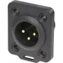 Neutrik NC3MDX-TOP Wire Connector XLR Schwarz (NC3MDX-TOP)