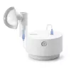 Tischvernebler Omron C28P mit 10 ml/min Kapazität, 2,65 µm Partikelgröße, weiß, Maße 265×195×143 mm