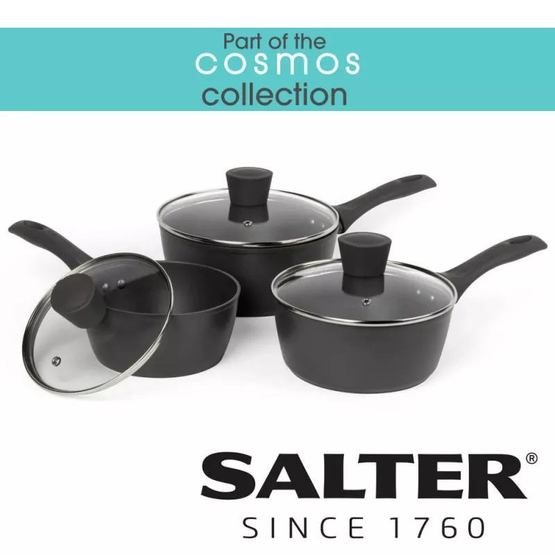 Kochtopf Salter BW11044EU7 20 cm antihaftbeschichtet, für alle Wärmequellen geeignet