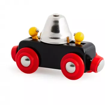 Holzzugwaggon BRIO 33749 mit Glocke
