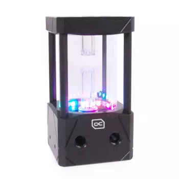 Wasserkühler Alphacool 13327 Acetal Aluminium Schwarz Transparent 5V RGB