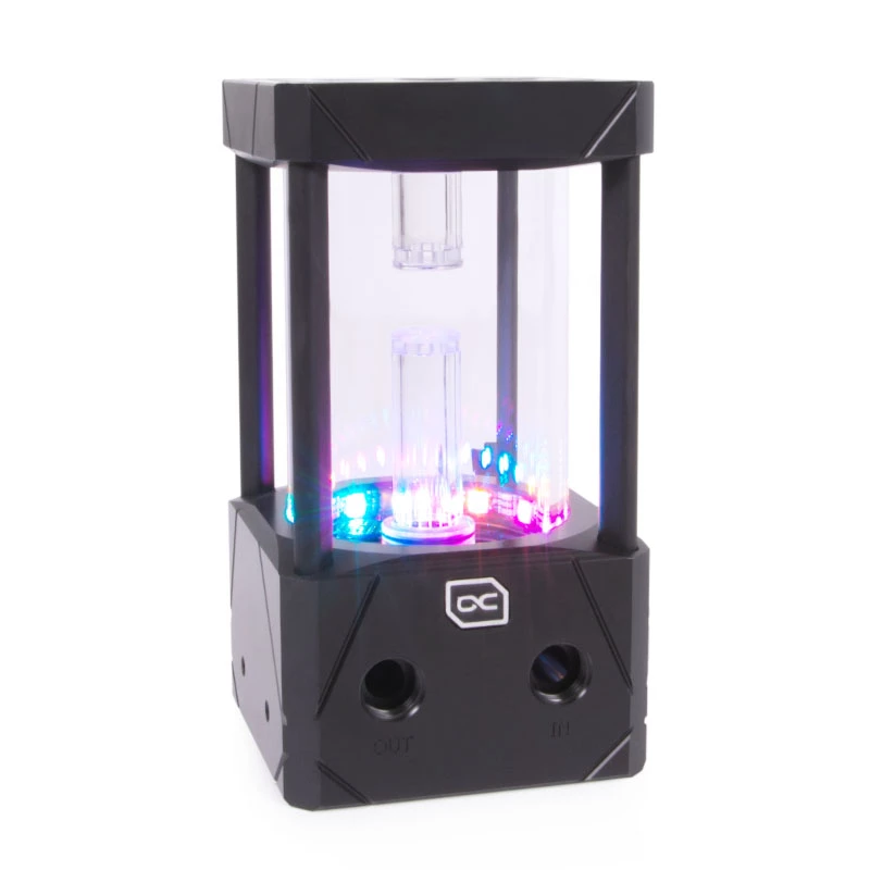 Wasserkühler Alphacool 13327 Acetal Aluminium Schwarz Transparent 5V RGB