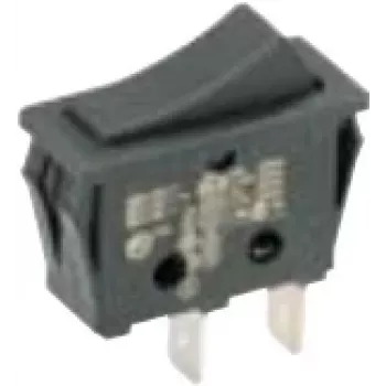 Bachmann 924.091 Elektrischer Schalter Wippschalter 1P Schwarz (924.091)