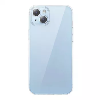 Schutzhülle Baseus Crystal Series für iPhone 14 Plus mit gehärtetem Glasrücken