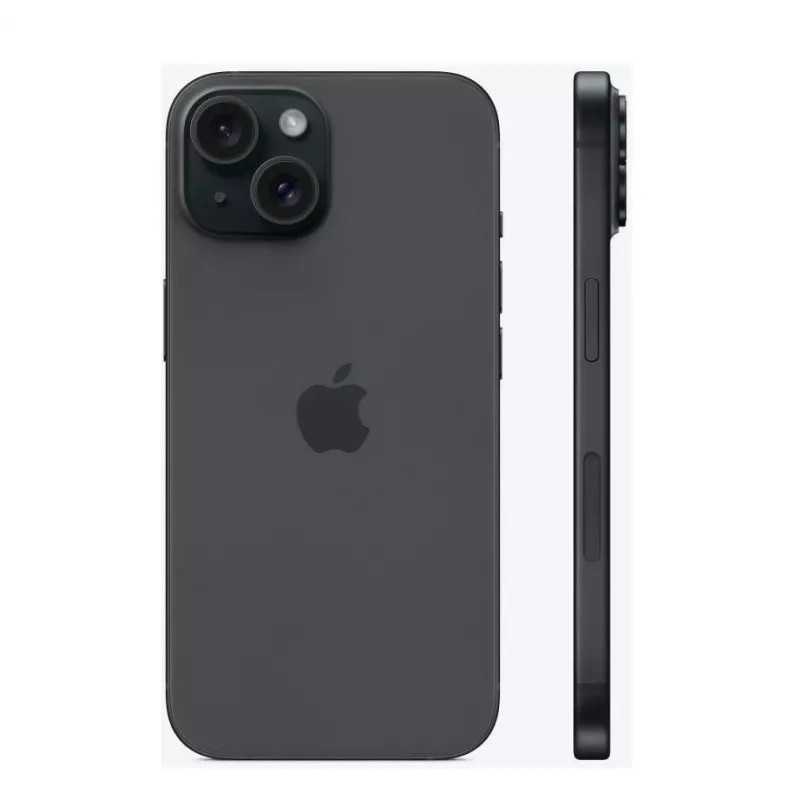 Generalüberholtes Smartphone RENEWED iPhone 15 — 128 GB, 6,1 Zoll Super Retina XDR, A16, 5G, Schwarz, IP68