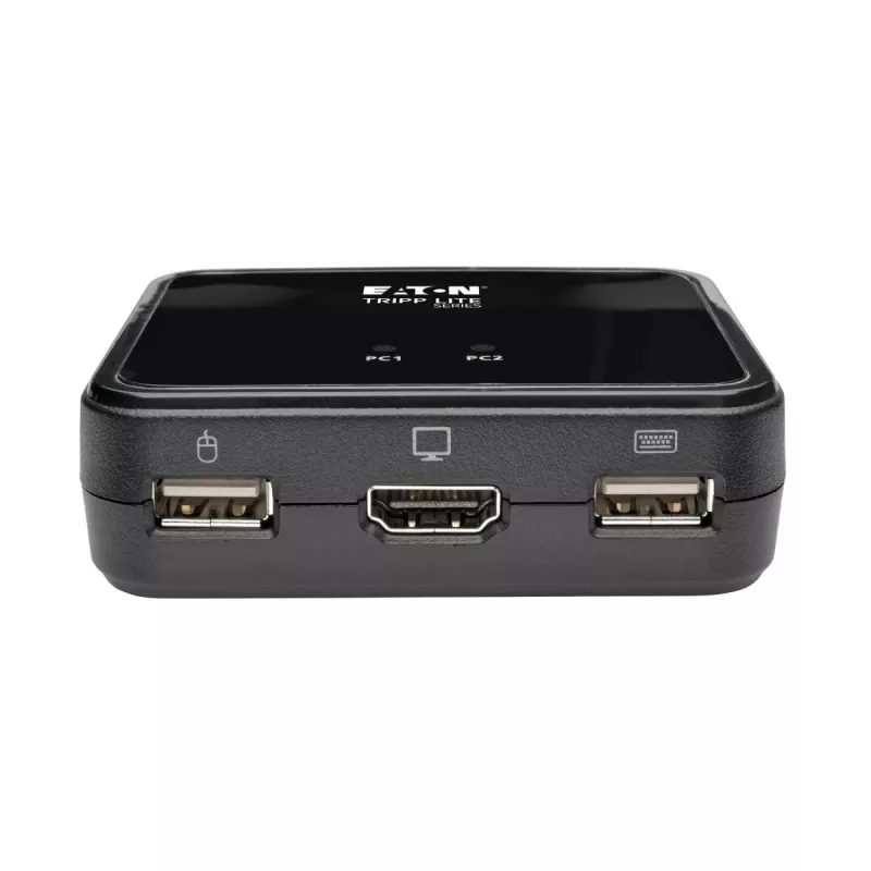 Eaton Tripp Lite series 2-Port USB/HD Cable KVM Switch with Audio/Video, Cables and USB Peripheral Sharing - KVM-/Audio-/USB-Switch - 2 x KVM/Audio/USB - 1 lokaler Benutzer - Deskt