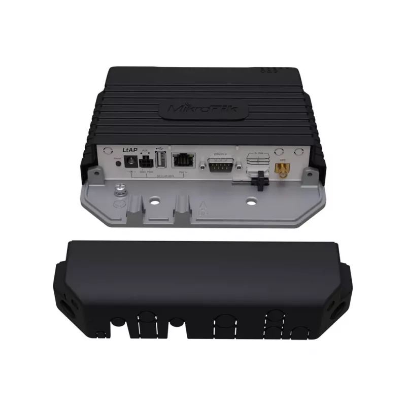 MIKROTIK RBLtAP-2HnD&R11e-LTE LtAP LTE kit - 802.11b/g/n 2,4 / 5GHz AP. 3x SIM. Inklusive LTE-Modem