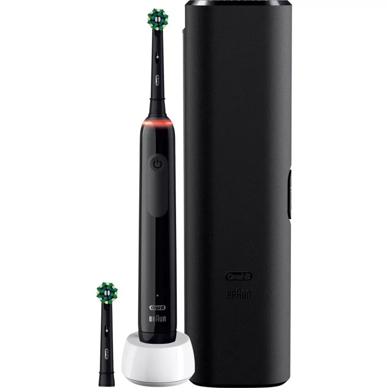 Oral-B Pro 3 3500 rotierende Zahnbürste für Erwachsene Schwarz