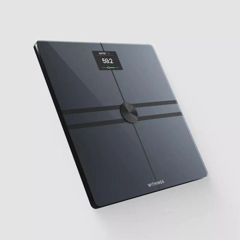 Elektronische Personenwaage Withings Body Comp Quadratisch Schwarz
