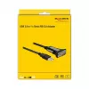 USB 2.0 Typ-A auf 1 x seriell RS-232 DB9 4 m DeLOCK 66323
