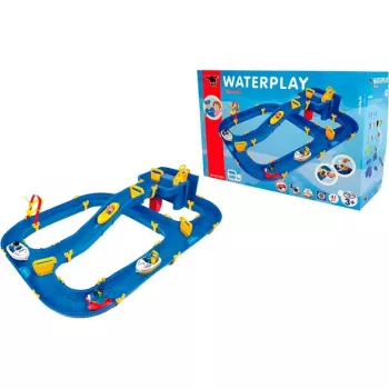 Waterplay Niagara blau gelb wasserbetriebenes Spielzeug