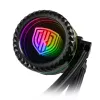 Kolink Umbra Void 360 AIO Prozessor-Flüssigkeitskühlsatz 12 cm Schwarz 3 Stück