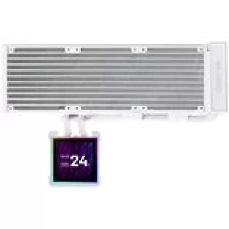 All-in-One-Flüssigkeits-CPU-Kühler lian li HydroShift II LCD-S 360N 360mm AiO (ohne Lüfter) mit RGB-LCD-Display