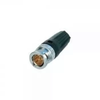 Neutrik NBNC75BDD6 Kabelverbinder BNC Aluminium – Schwarz (NBNC75BDD6)