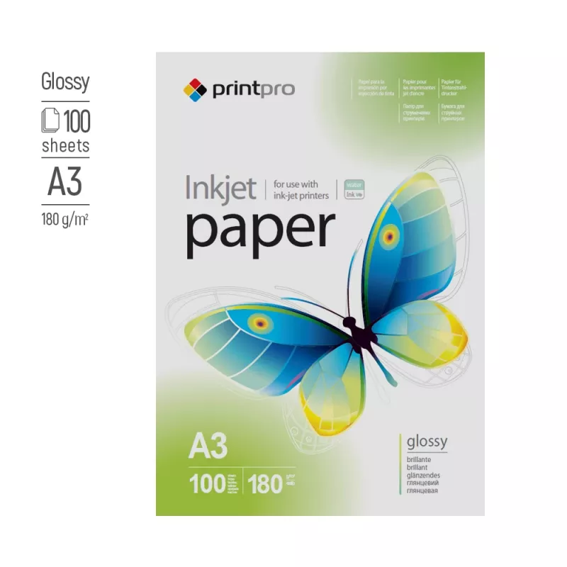 Fotopapier ColorWay PrintPro A3 180 g/m² 100 Blatt