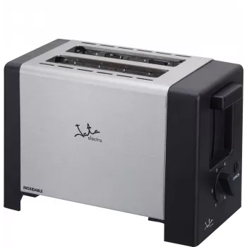 Toaster JATA TT607 2 Scheiben 800 W Schwarz Edelstahl