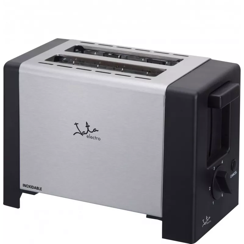 Toaster JATA TT607 2 Scheiben 800 W Schwarz Edelstahl