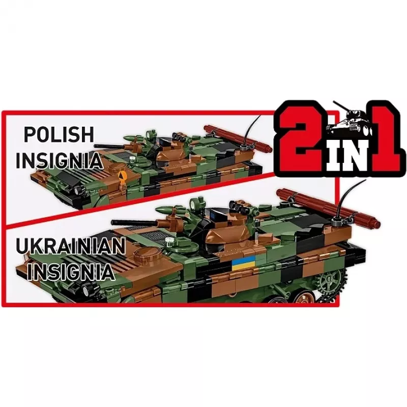 Blockset Cobi Armed Forces BWP-1 2630 — Modellset des polnisch-ukrainischen amphibischen Schützenpanzers