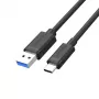 UNITEK KABEL USB-C, USB-A, 5 GBPS, 2M
