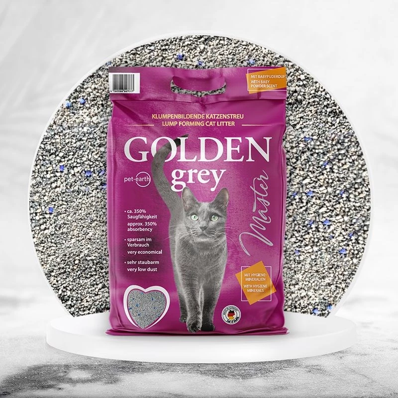 GOLDEN Grau Master - Bentonitstreu - 7kg