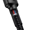 USB-C-auf-USB-C-Kabel Baseus CATKLF-G91 1 m, USB-C-Stecker, 0,48 Gbit/s, Schwarz