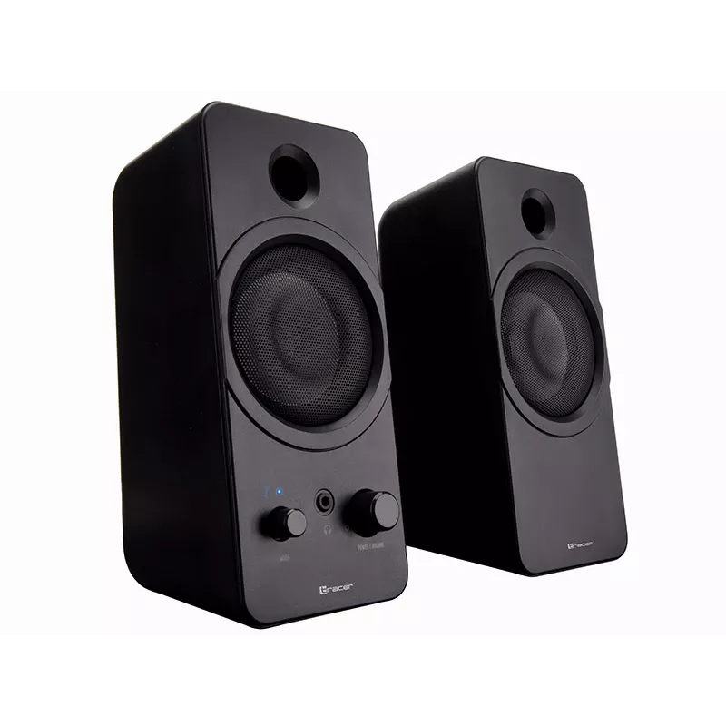 Desktop 2.0 TRACER Mark Lautsprecher 12 W, USB-Stromversorgung, Bluetooth, 2‑Wege, 2 Treiber, Schwarz