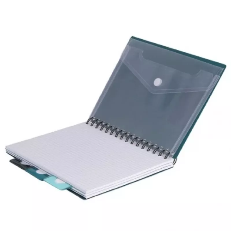 Spiralnotizbuch Coolpack A5 Blau Modell 94009CP — Spiralnotizbuch A5, blauer Einband