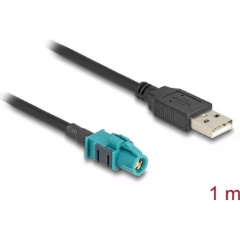 DeLOCK Kabel HSD Z Buchse auf USB 2.0 Typ-A Stecker 1 m