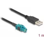 DeLOCK Kabel HSD Z Buchse auf USB 2.0 Typ-A Stecker 1 m
