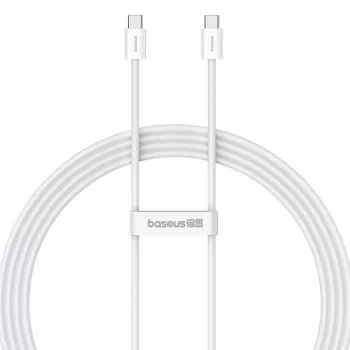 Baseus Superior USB-C-zu-USB-C-Datenkabel 2 m 30 W Weiß