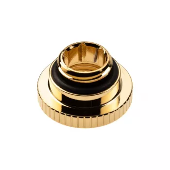 Fitting EK Water Blocks Messing Gold 3,75 mm Höhe 2,3 cm Durchmesser