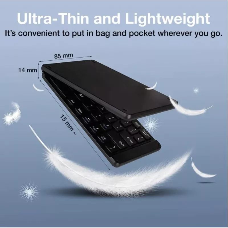 Bluetooth 3.0 faltbare kabellose Tastatur