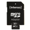Intenso Performance - Flash-Speicherkarte (microSDXC mit SD-Adapter) - 64GB - UHS-I U1 / Class10 - microSDXC UHS-I (3424490)