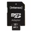 Intenso Performance - Flash-Speicherkarte (microSDXC mit SD-Adapter) - 64GB - UHS-I U1 / Class10 - microSDXC UHS-I (3424490)