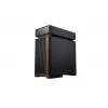 PC-Gehäuse DeepCool CL660 Schwarz — ATX/Micro-ATX/Mini-ITX, Temperglas, 2x3,5 Zoll + 1x2,5 Zoll, Vorne 140 mm, Oben/Hinten 120-140 mm