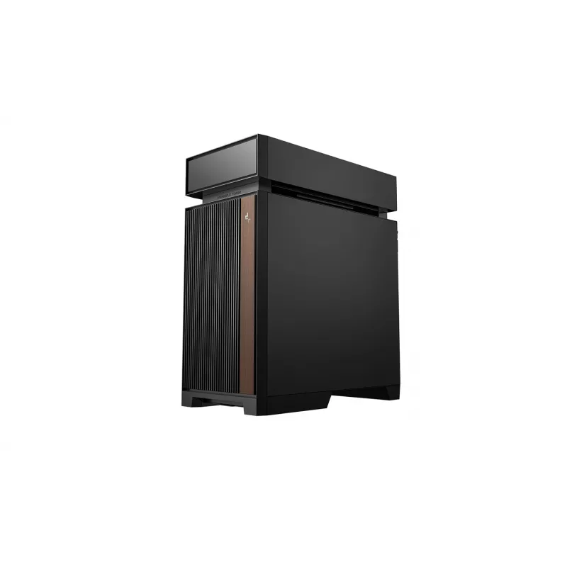 PC-Gehäuse DeepCool CL660 Schwarz — ATX/Micro-ATX/Mini-ITX, Temperglas, 2x3,5 Zoll + 1x2,5 Zoll, Vorne 140 mm, Oben/Hinten 120-140 mm