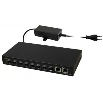 PULSAR SFG10F8 Optischer Switch (8xSFP, 2xRJ45)