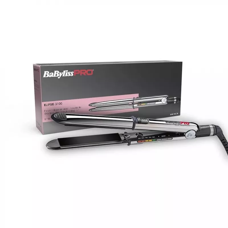 Glättbürste BABYLISS ELIPSIS3100 Warm Edelstahl 45 W, 2,4 cm Platte, 5 Heizstufen, 150–230°C