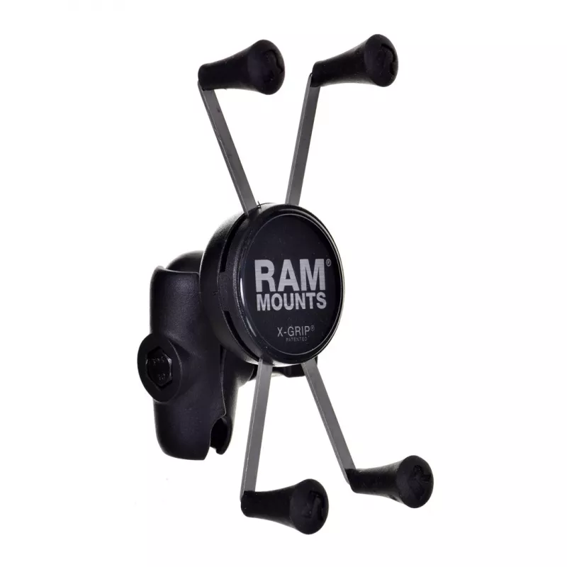 RAM Mounts X-Grip große Handyhalterung mit Motorrad-Gabelschaftbasis