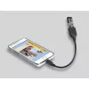 USB-Kabel Micro-USB B auf USB A DELOCK 83293 0,18 m