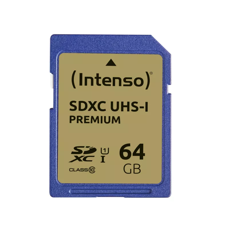 Intenso Speicherkarte 64 GB SDXC UHS-I Class 10 3421490