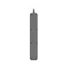 Power Line+ 3m Graphite Überspannungsschutz-Steckdosenleiste (5 Steckdosen)