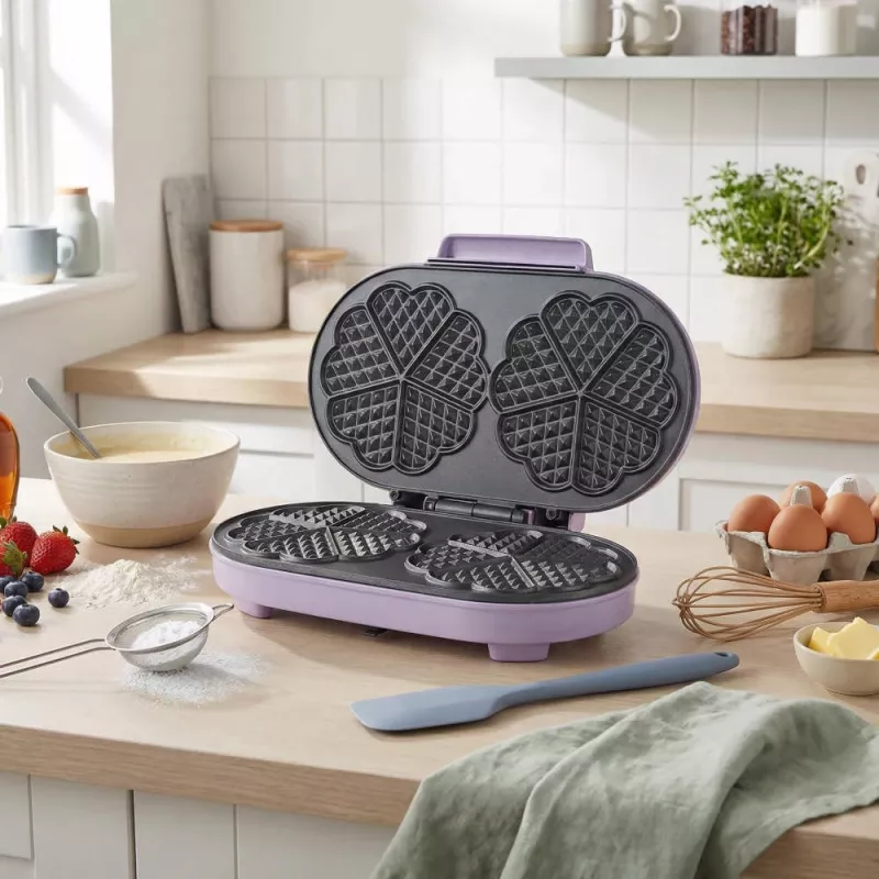 Giles & Posner EK6700GSPPVDE Doppelherz-Waffeleisen