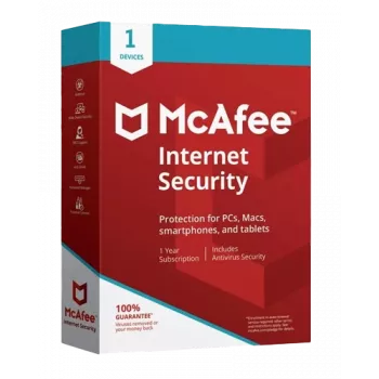 McAfee Internet Security - 1 Benutzer 1 Jahr, Global