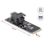 DeLOCK 61070 Interner SFF-8643 Adapter M.2 Stecker 32 Gbit/s Schwarz