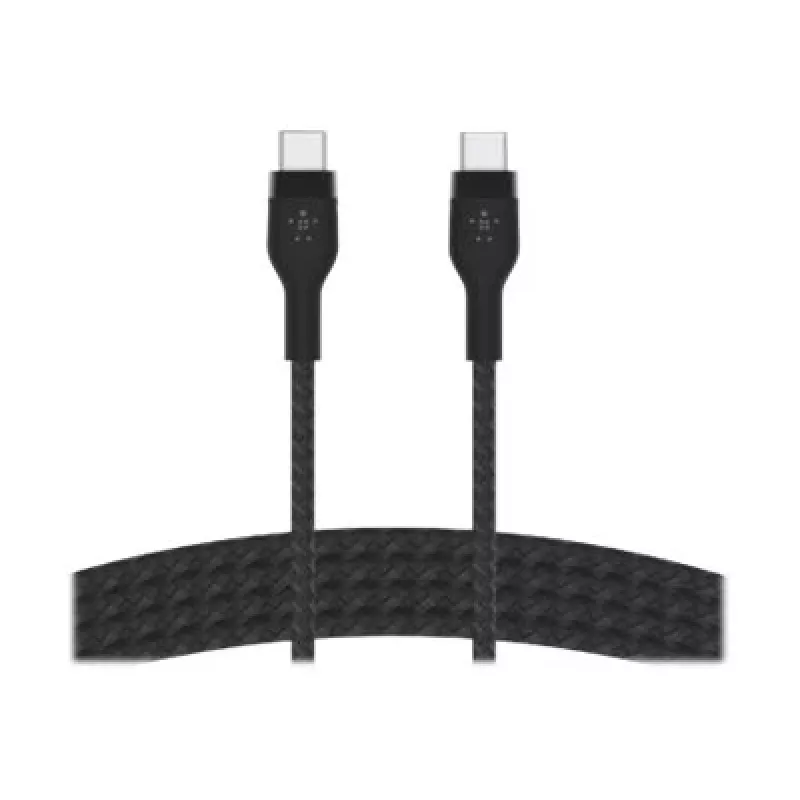Belkin BOOSTCHARGE PRO Flex USB-Kabel 1 m USB 2.0 USB C Schwarz (CAB011BT1MBK)