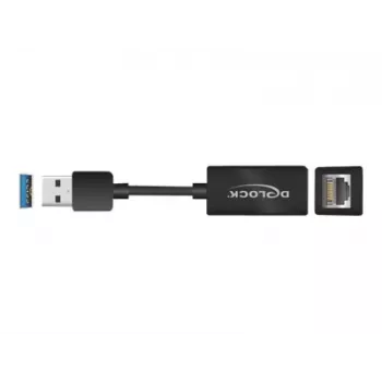Laptop Dock DeLOCK 65903 USB Typ-A Schwarz