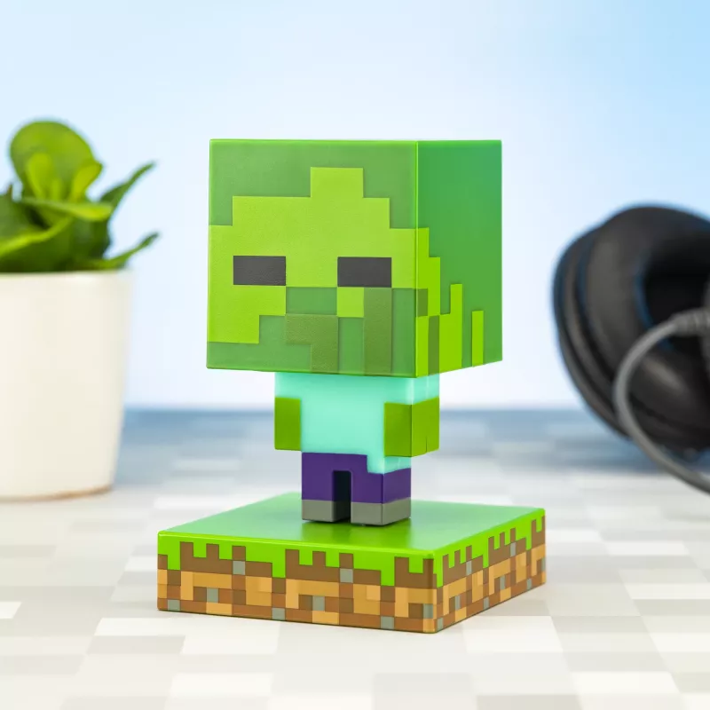 Tischleuchte Paladone Light Paladone Minecraft Zombie Light PP6592MCFV4 LED